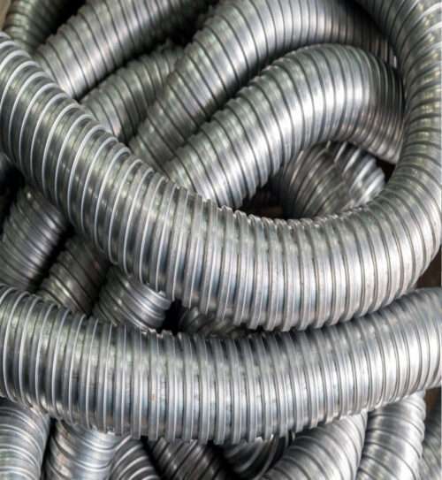 PVC Coated and Simple GI Flexible Pipes